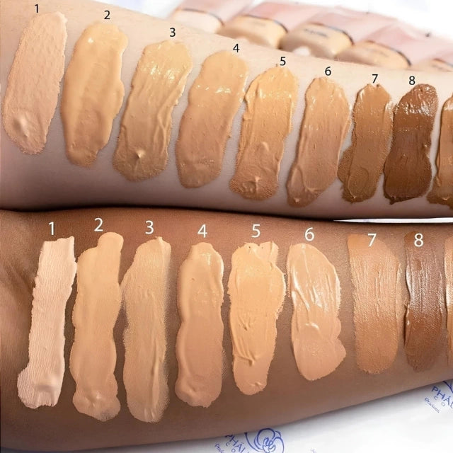 Base Líquida Matte Alta Cobertura - Phállebeauty