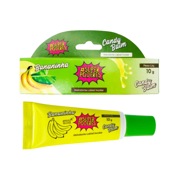 Hidratante Labial Candy Balm De banana Super Poderes