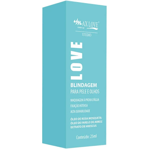 Max Love Blindagem para Pele e Olhos - Fixador de Maquiagem 25ml